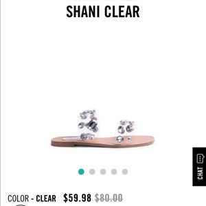 Steve Madden Clear Sandals
